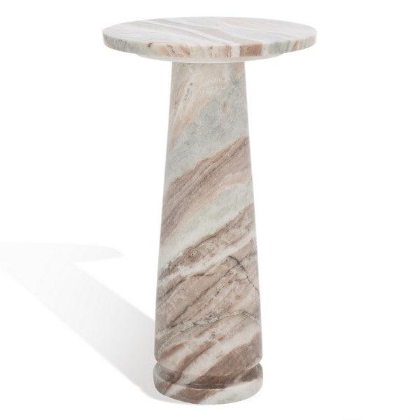 VALENTIA ROUND MARBLE ACCENT TABLE - Frankwebs
