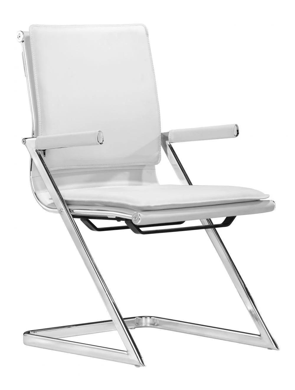 Lider Plus Conference Chair (Set of 2) White - Frankwebs
