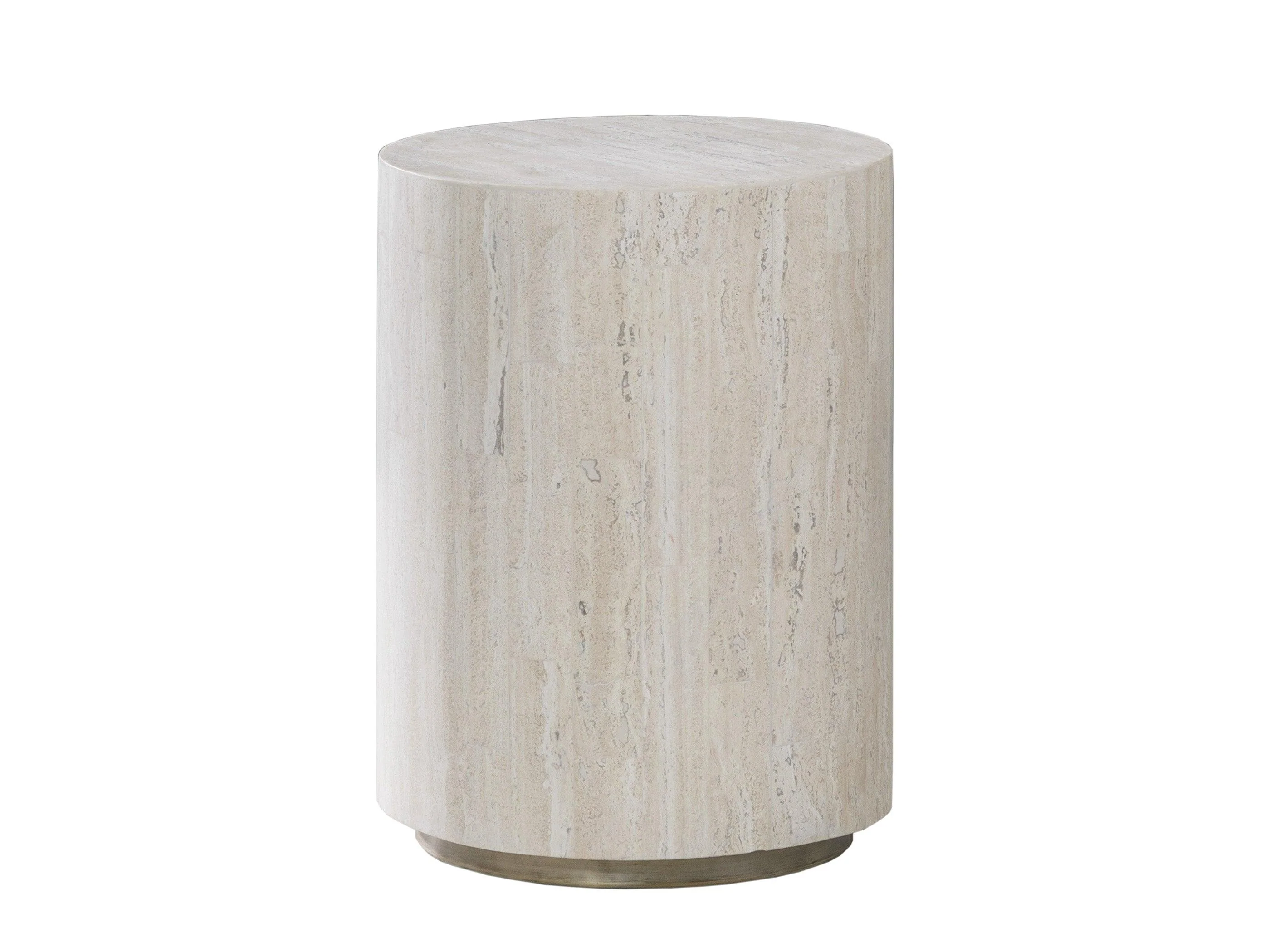 Signature Designs Cassio Round Drum Spot Table - Frankwebs