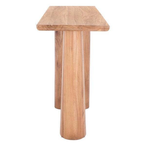 RYLLAE ELM WOOD CONSOLE TABLE - Frankwebs