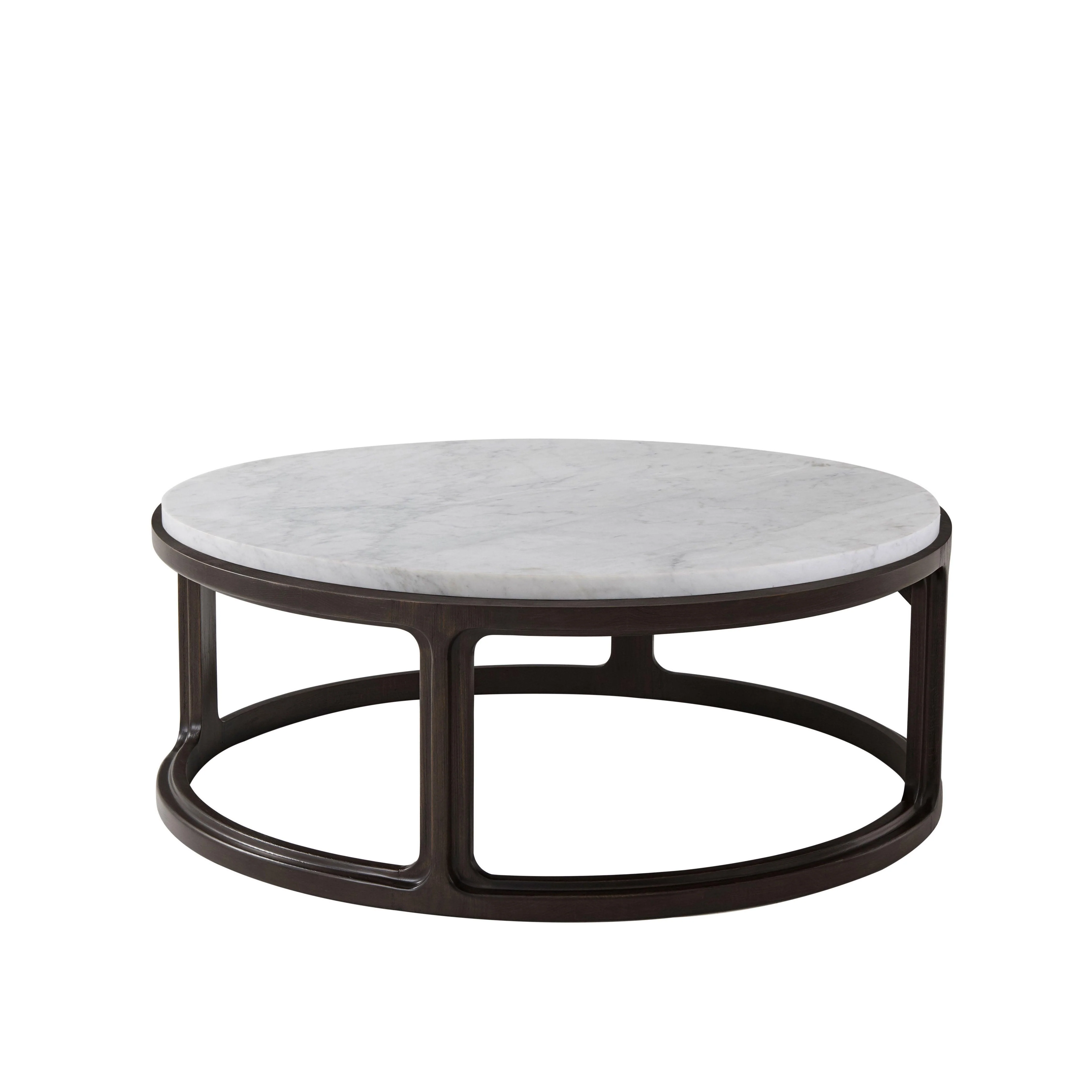Inherit Round Marble Cocktail Table - Frankwebs