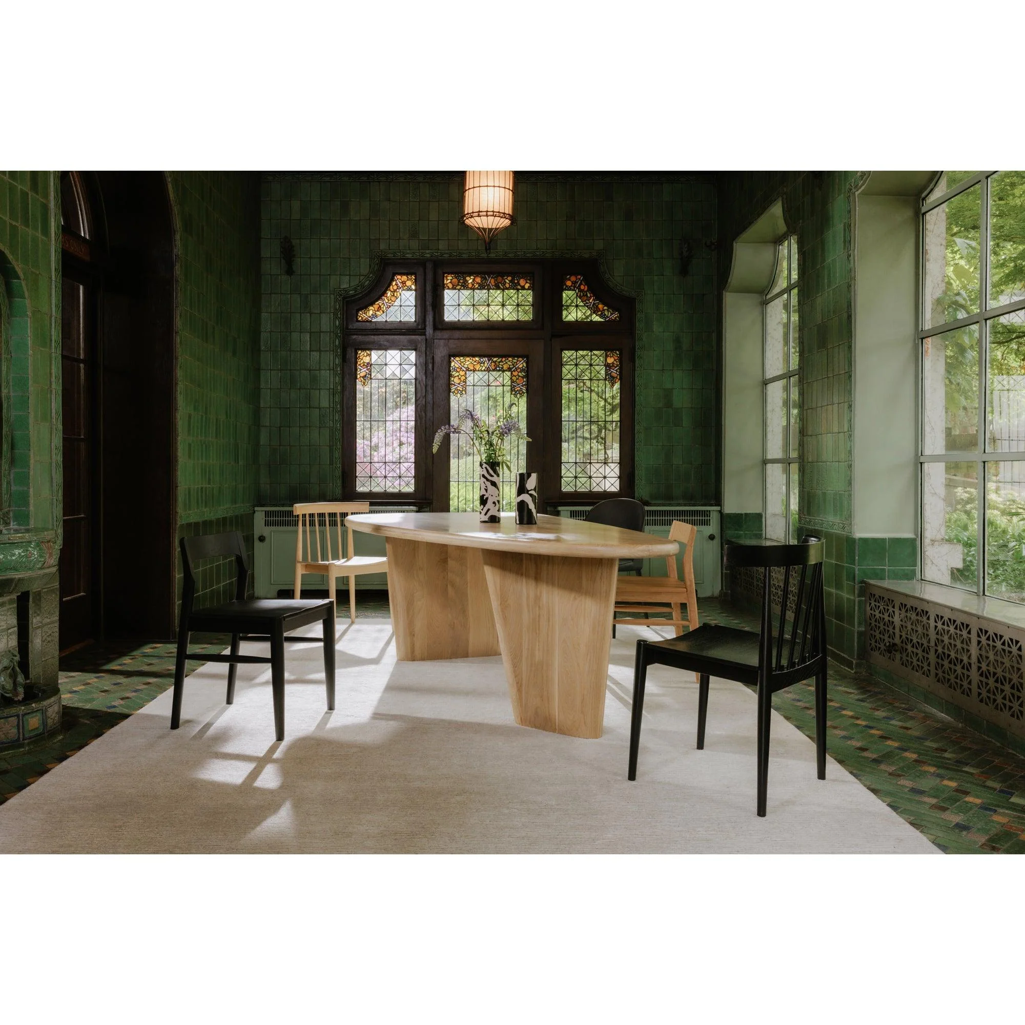 Owing Dining Chair Black - Set Of Two - Frankwebs