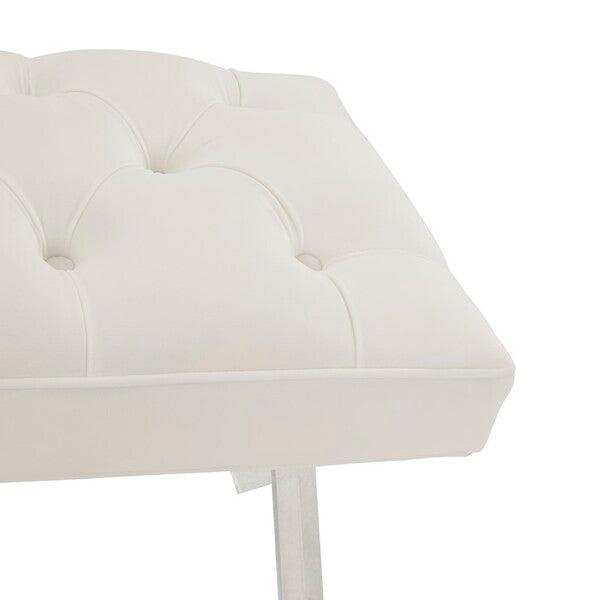 TOURMALINE TUFTED ACRYLIC BENCH - Frankwebs