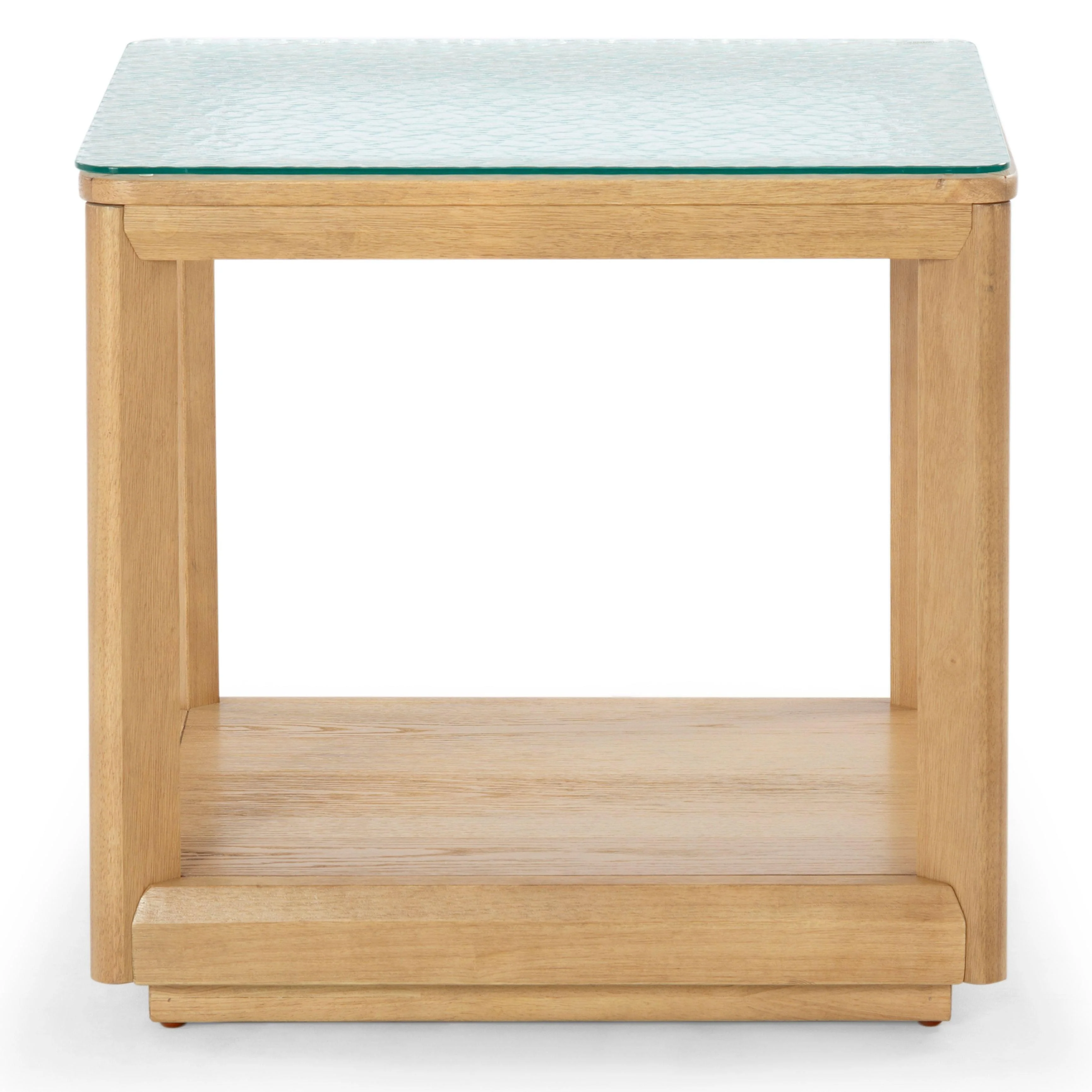 BENECARLO GLASS TOP ACCENT TABLE - Frankwebs