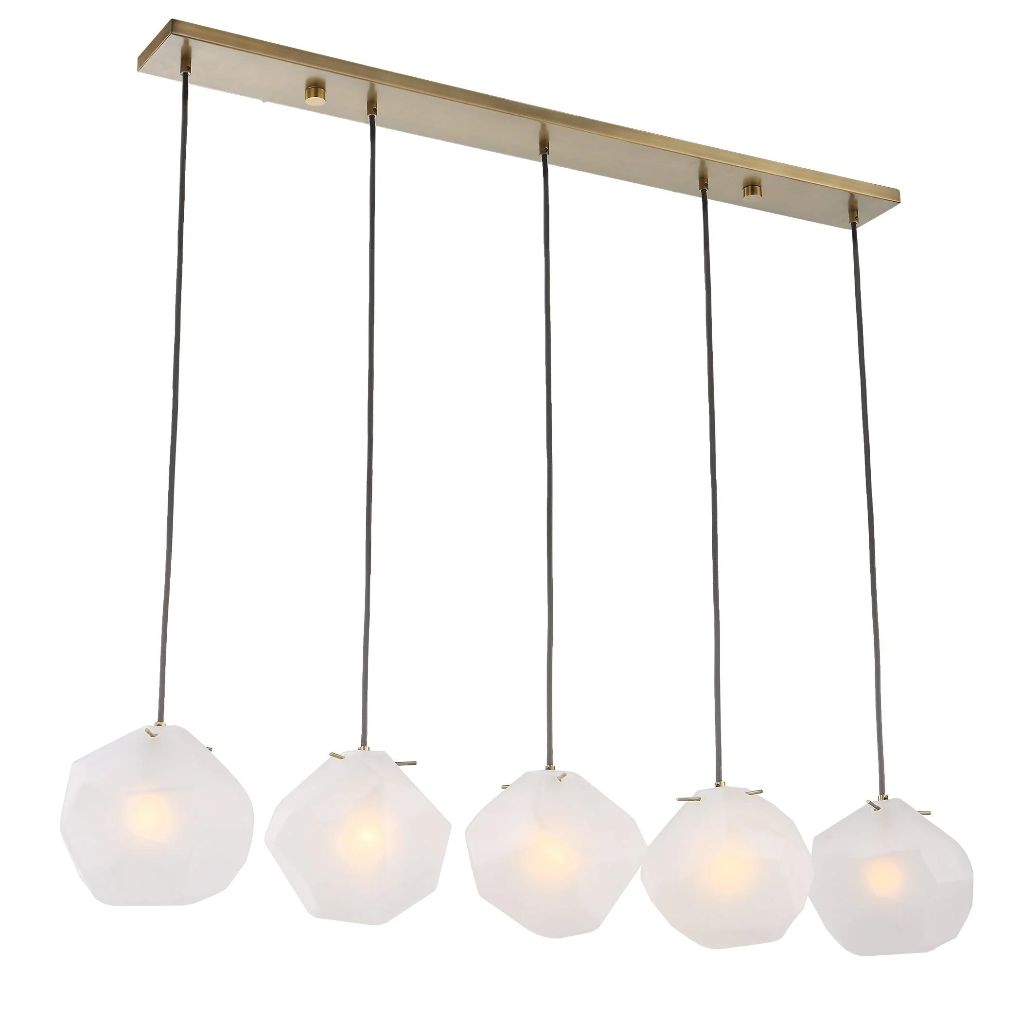 Geodesic 5 Light Linear Pendant - Frankwebs