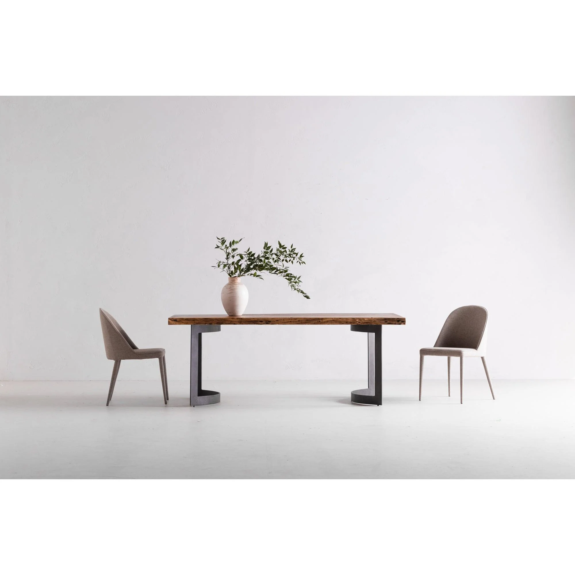 Bent Dining Table Extra Small Smoked - Frankwebs