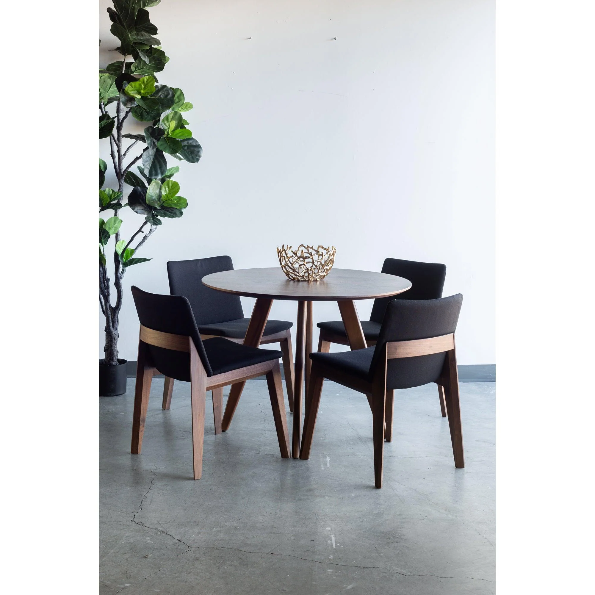 Deco Dining Chair Black - Set Of Two - Frankwebs