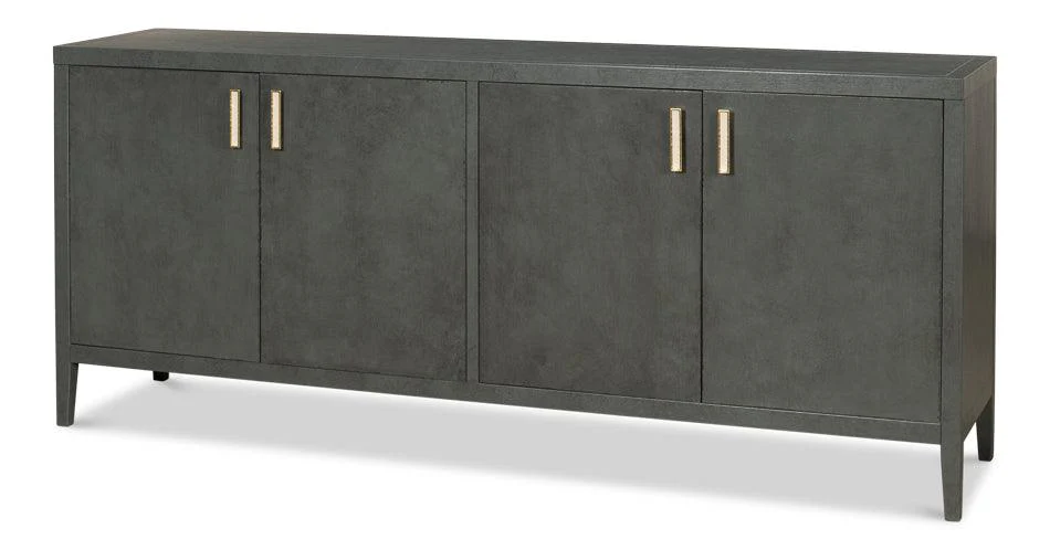 Blanco 4 Door Buffet - Stone Grey - Frankwebs