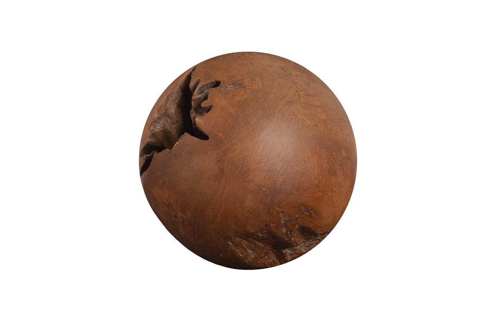 Teak Wood Ball, Medium - Frankwebs