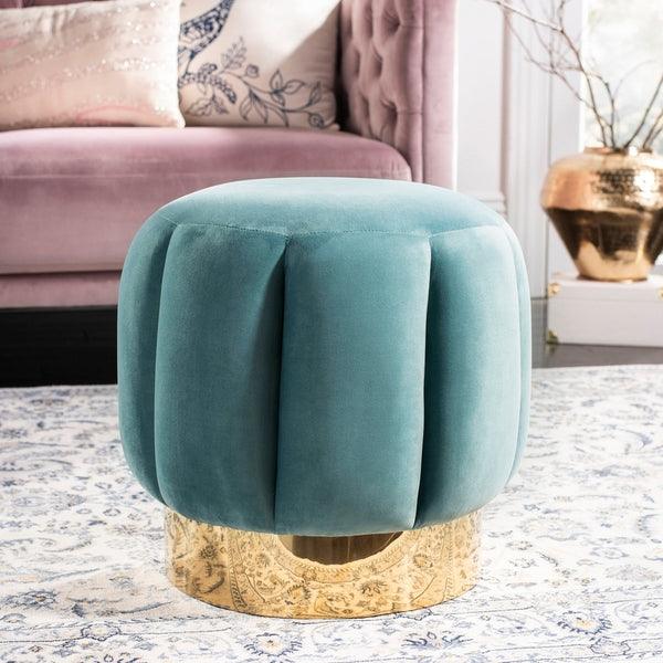 MAXINE CHANNEL TUFTED OTTTOMAN - Frankwebs