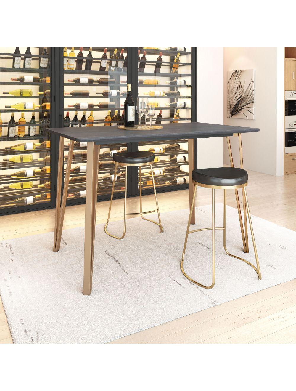 Deus Counter Table Black - Frankwebs