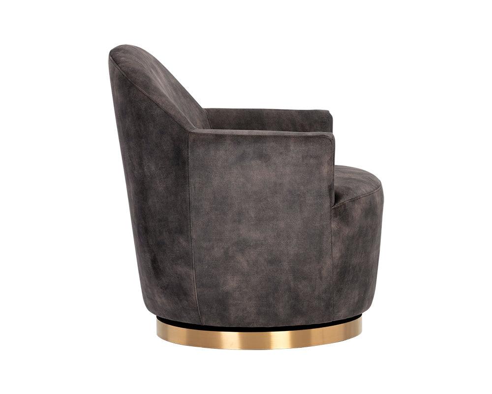 Casey Swivel Lounge Chair - Frankwebs
