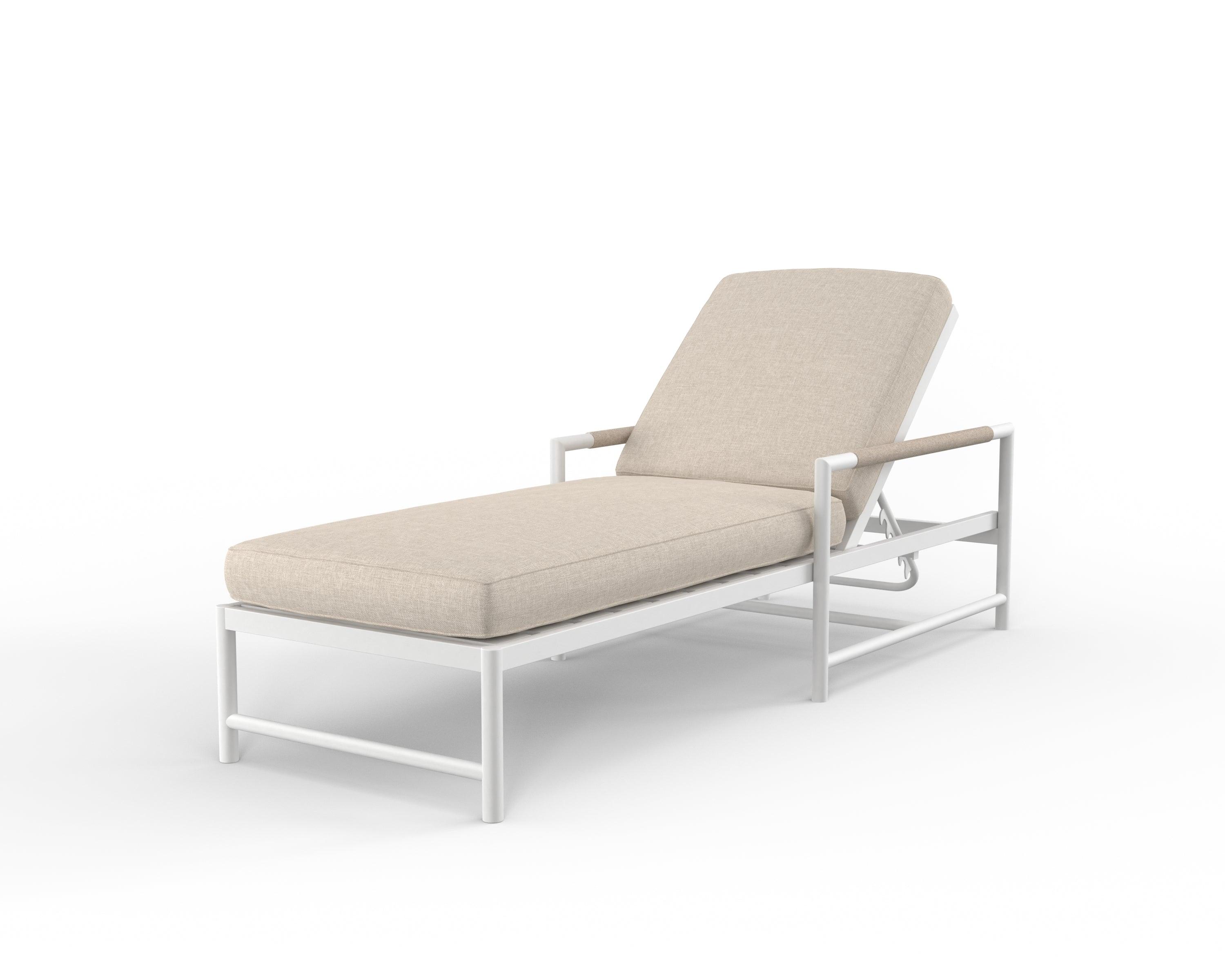 Sabbia Chaise in Echo Ash, No Welt - Frankwebs