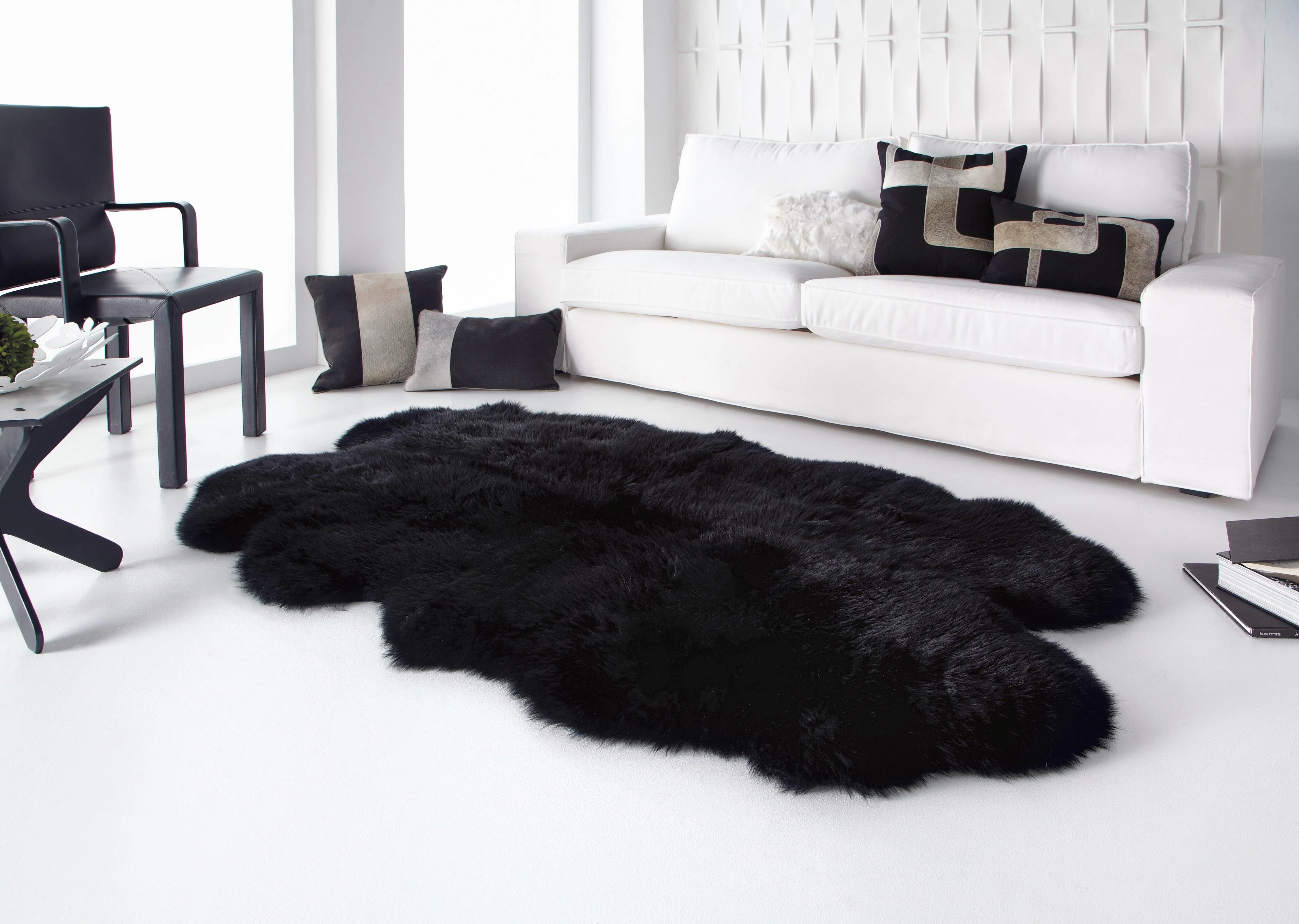Long Wool Sheepskin Rug Quarto - Frankwebs