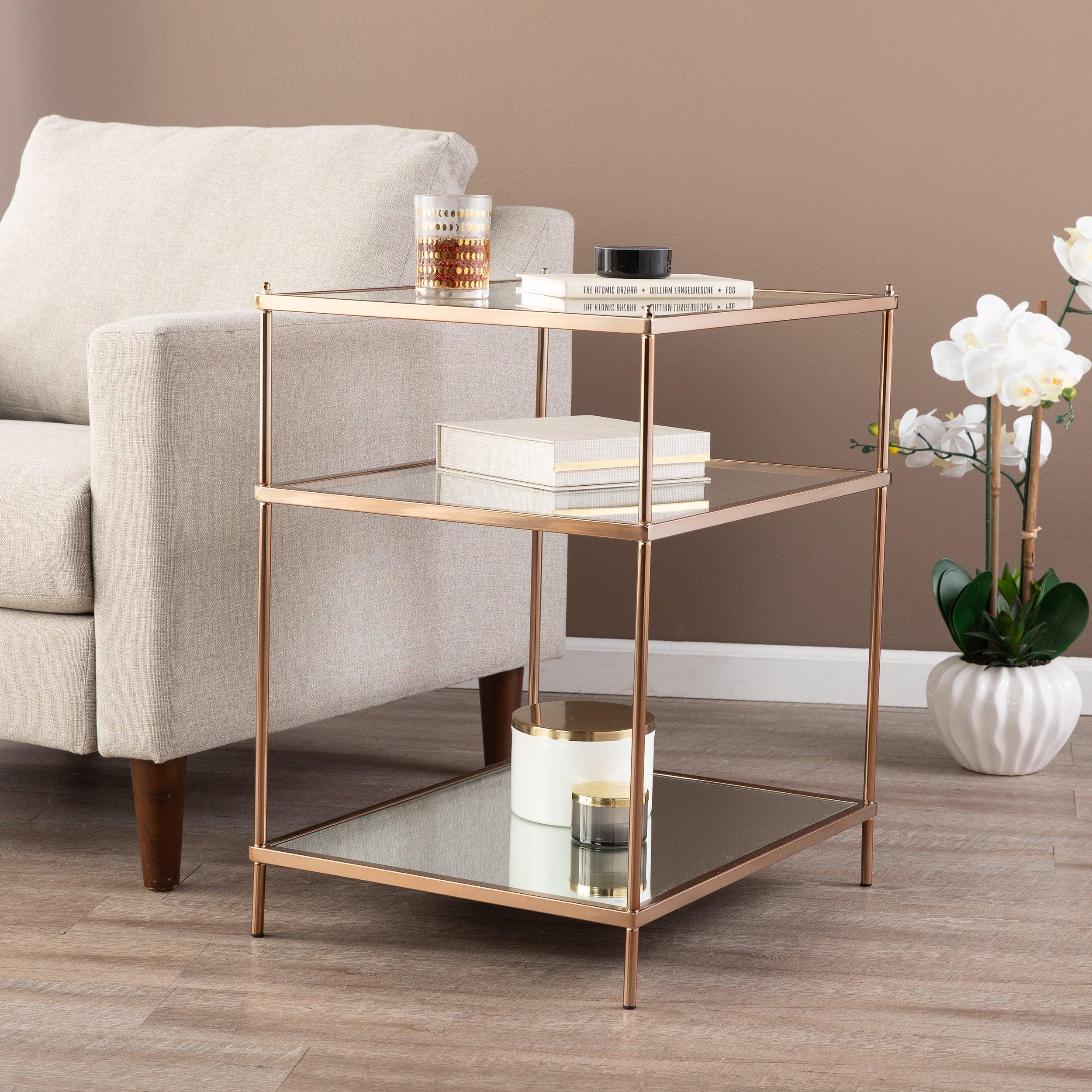 Knox Side Table - Copper - Frankwebs