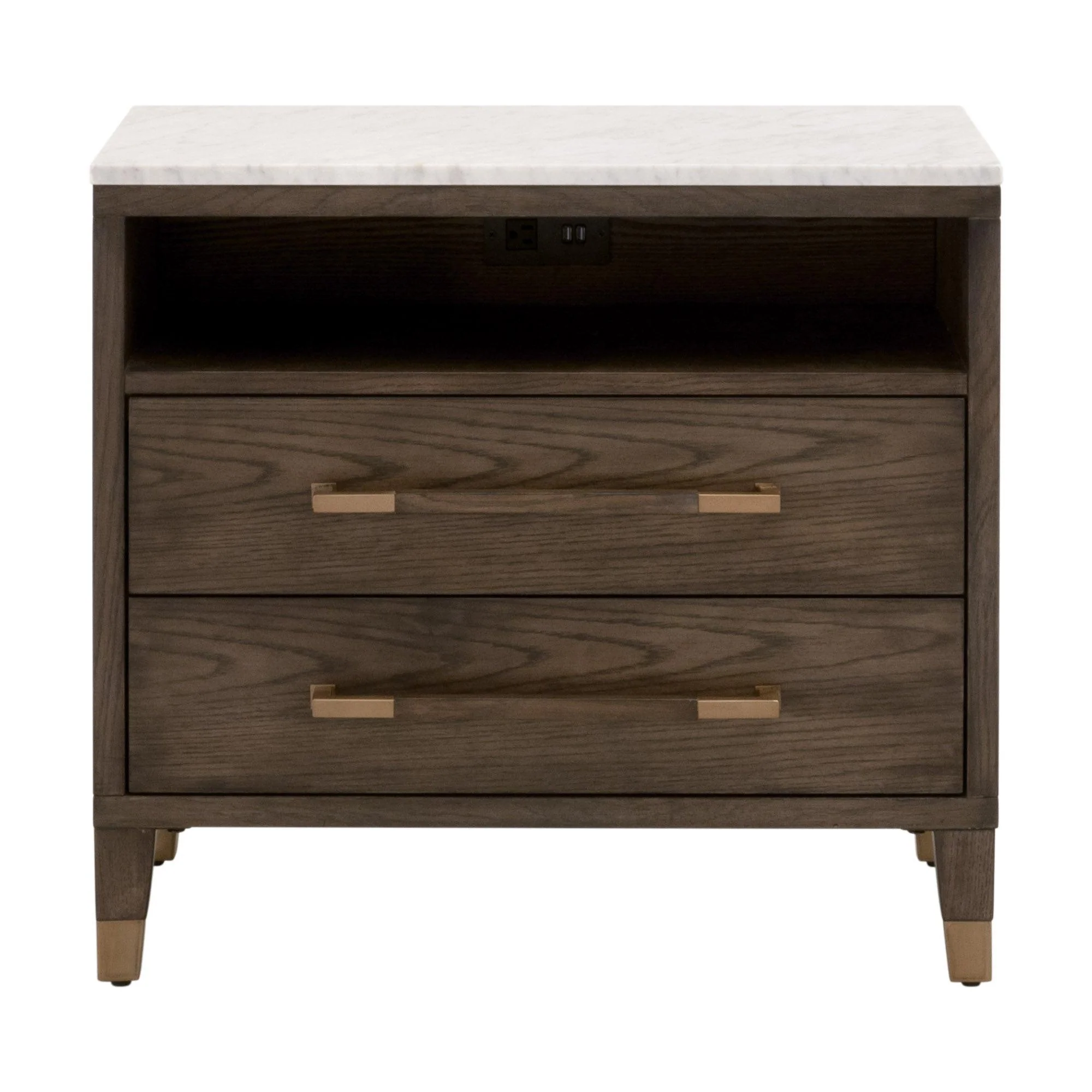 Cambria 2-Drawer Nightstand - Frankwebs
