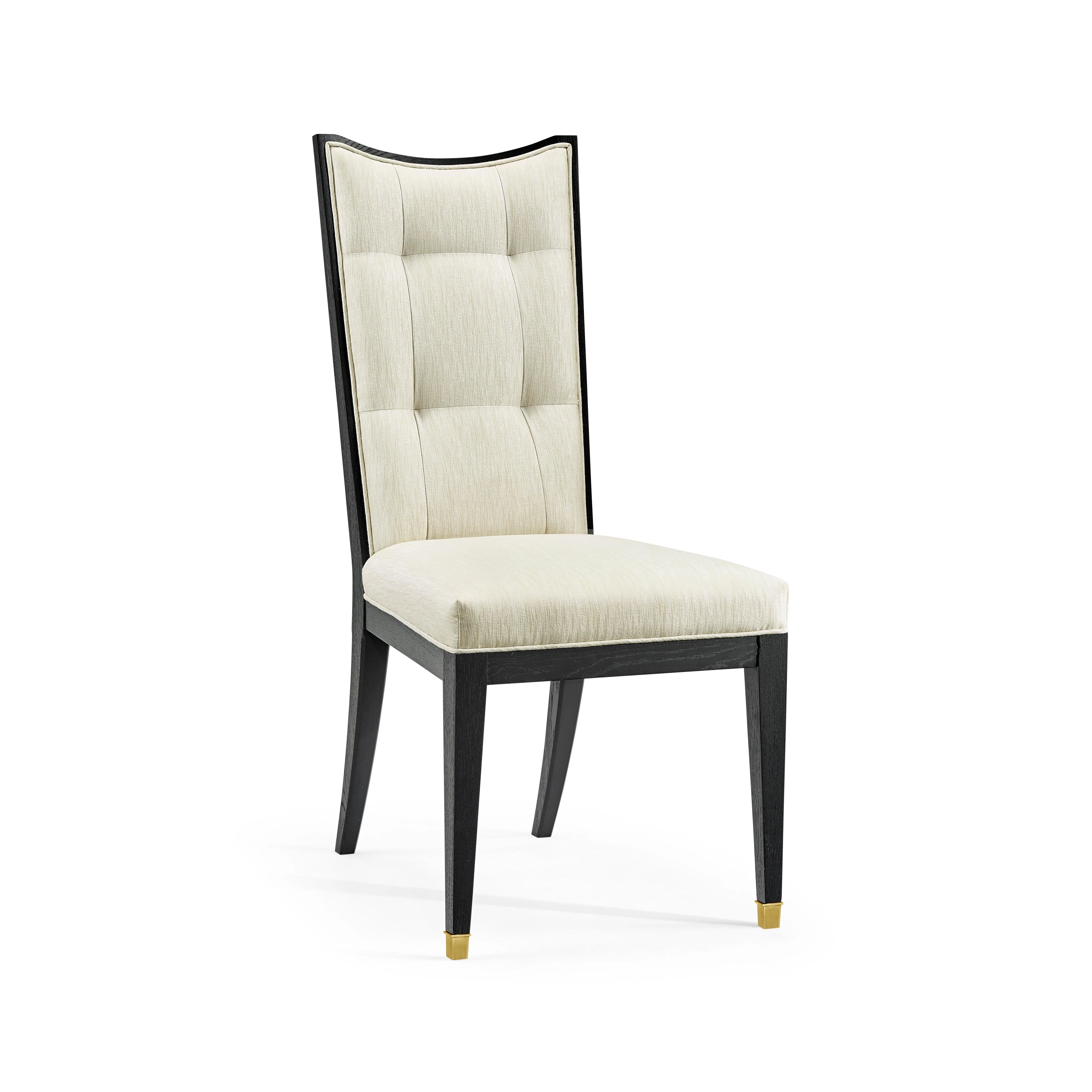 Fusion Side Chair with Brass Ferrules - Frankwebs