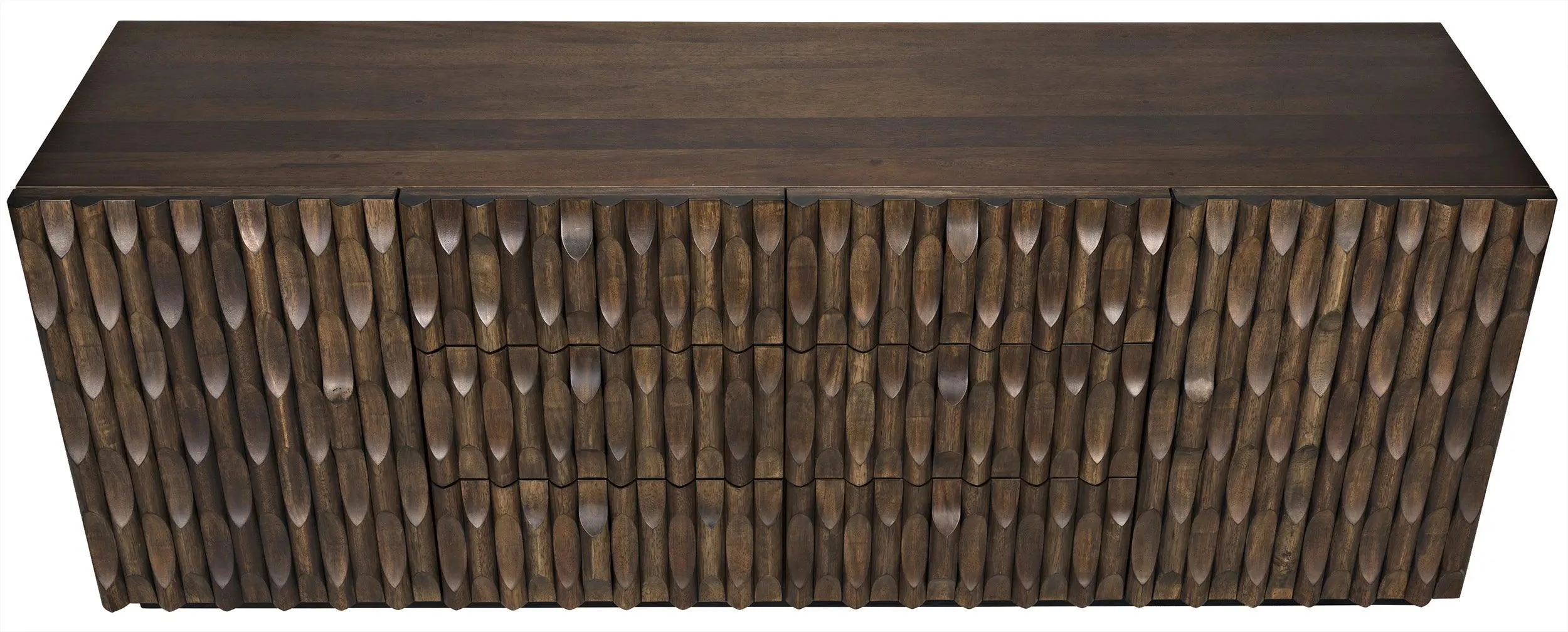Alameda Sideboard, Large, Dark Walnut - Frankwebs