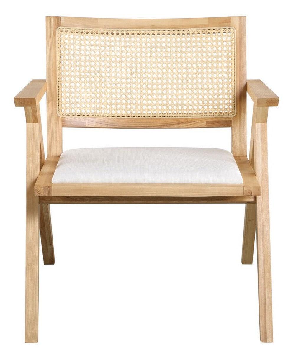 KRYSTINE RATTAN BACK ACCENT CHAIR - Frankwebs
