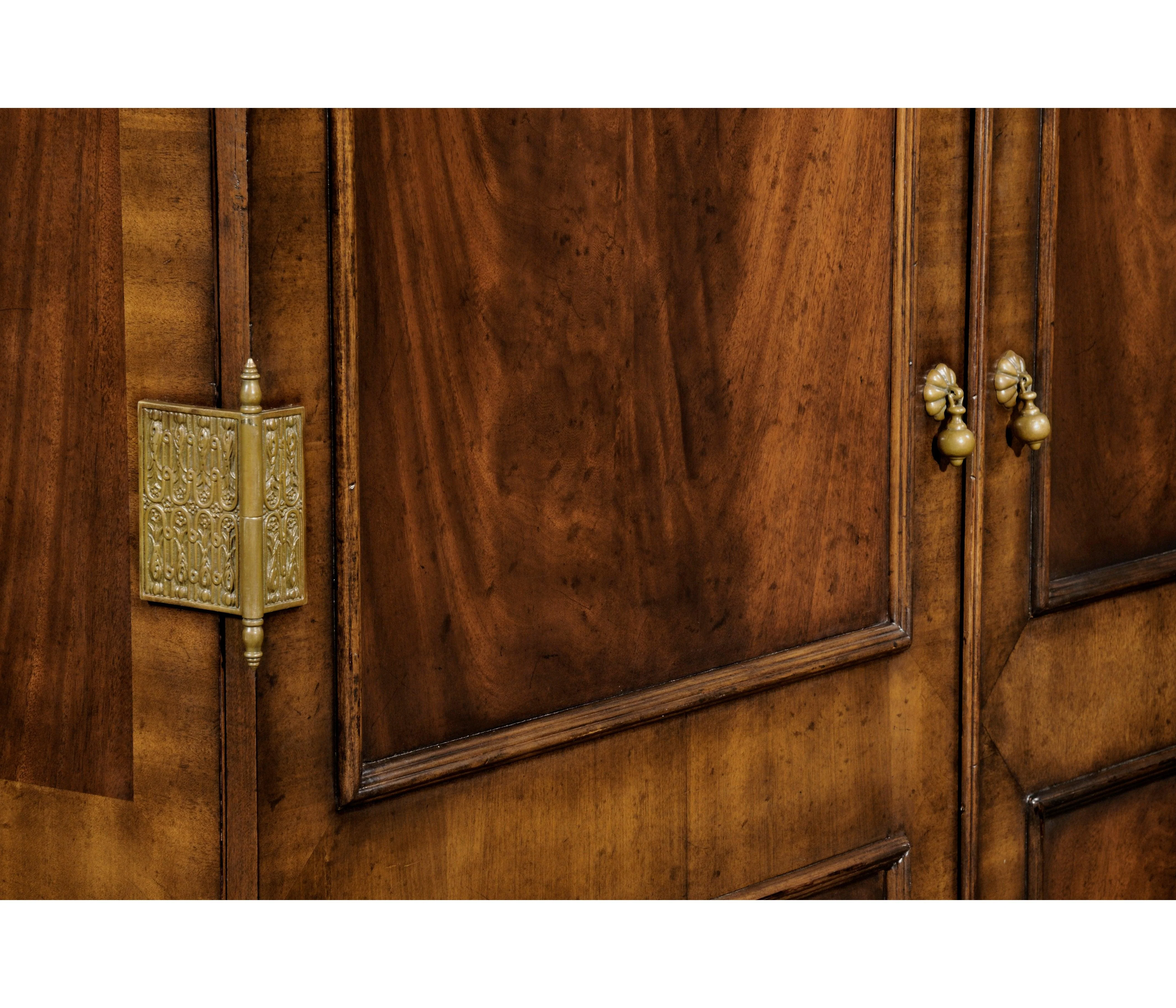 Country Farmhouse Gentleman's Mahogany Wardrobe - Frankwebs