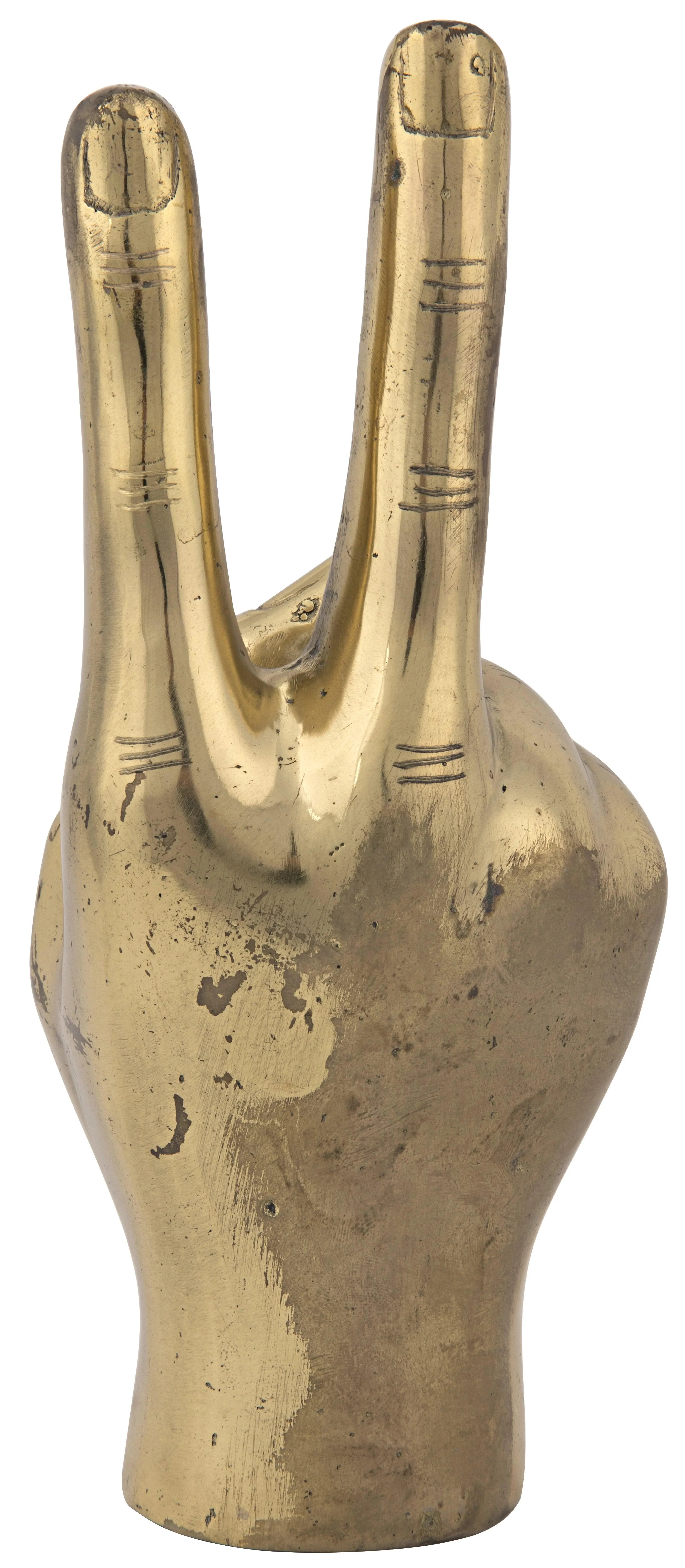 Peace Sign, Brass - Frankwebs