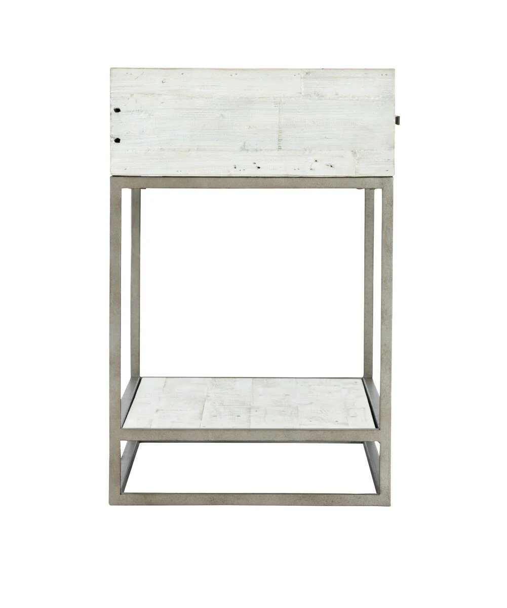 HIGHLAND PARK ALVAR NIGHTSTAND WHITE - Frankwebs