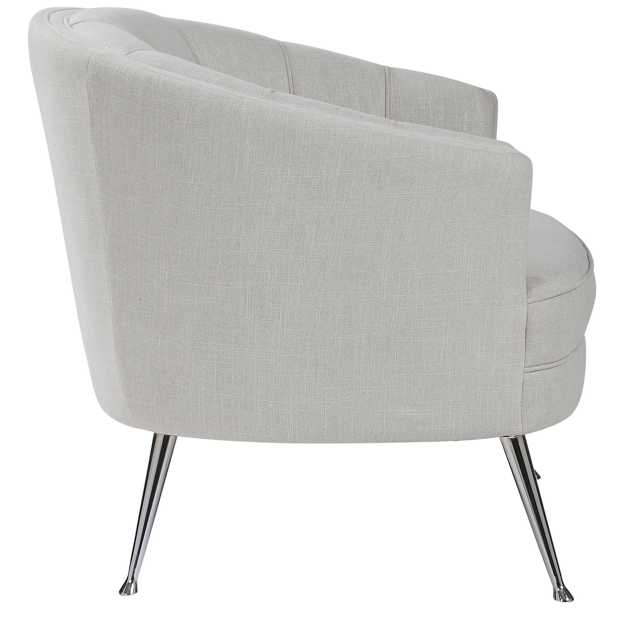 Janie Mid-Century Accent Chair - Frankwebs