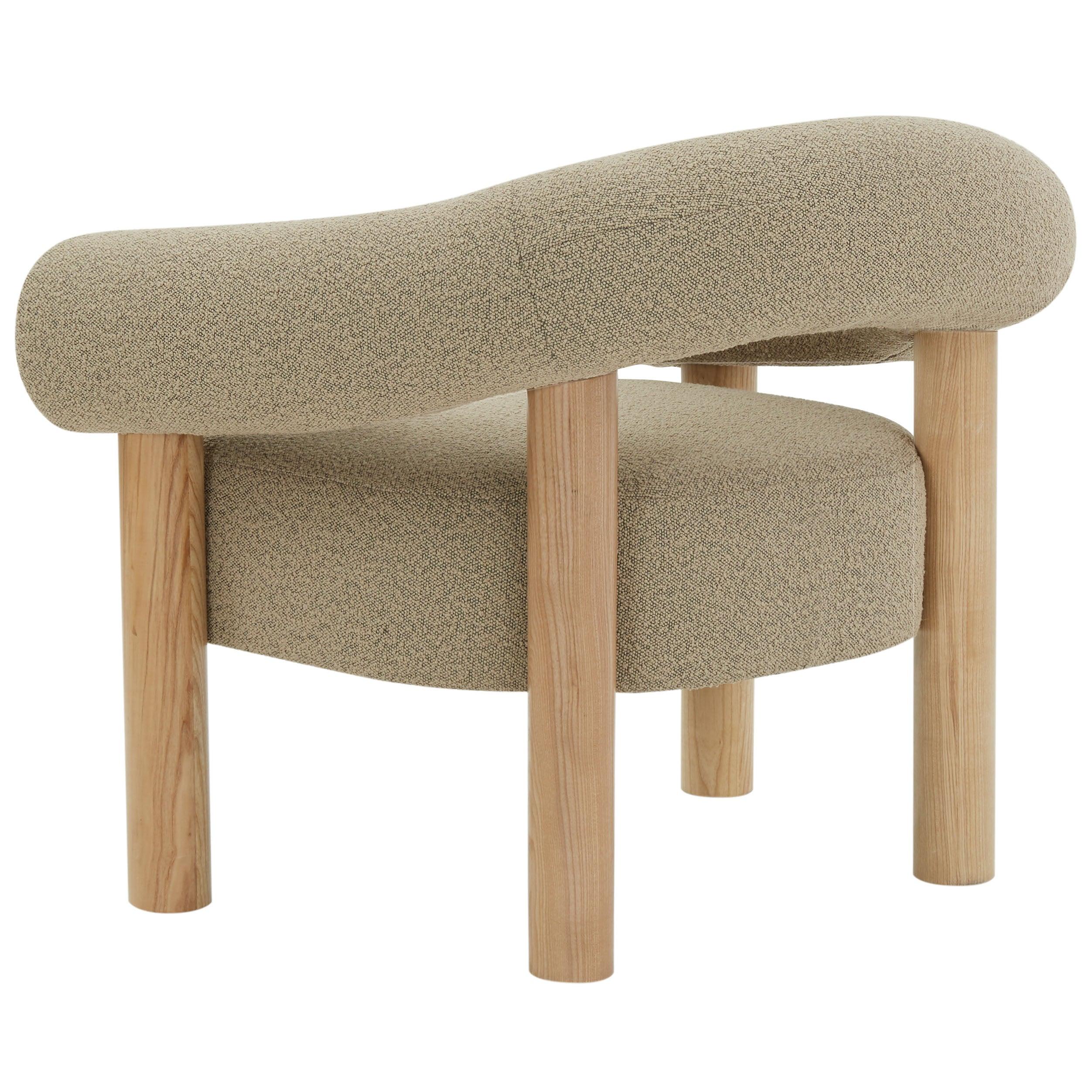 CARLEIGH BOUCLE ACCENT CHAIR - Frankwebs