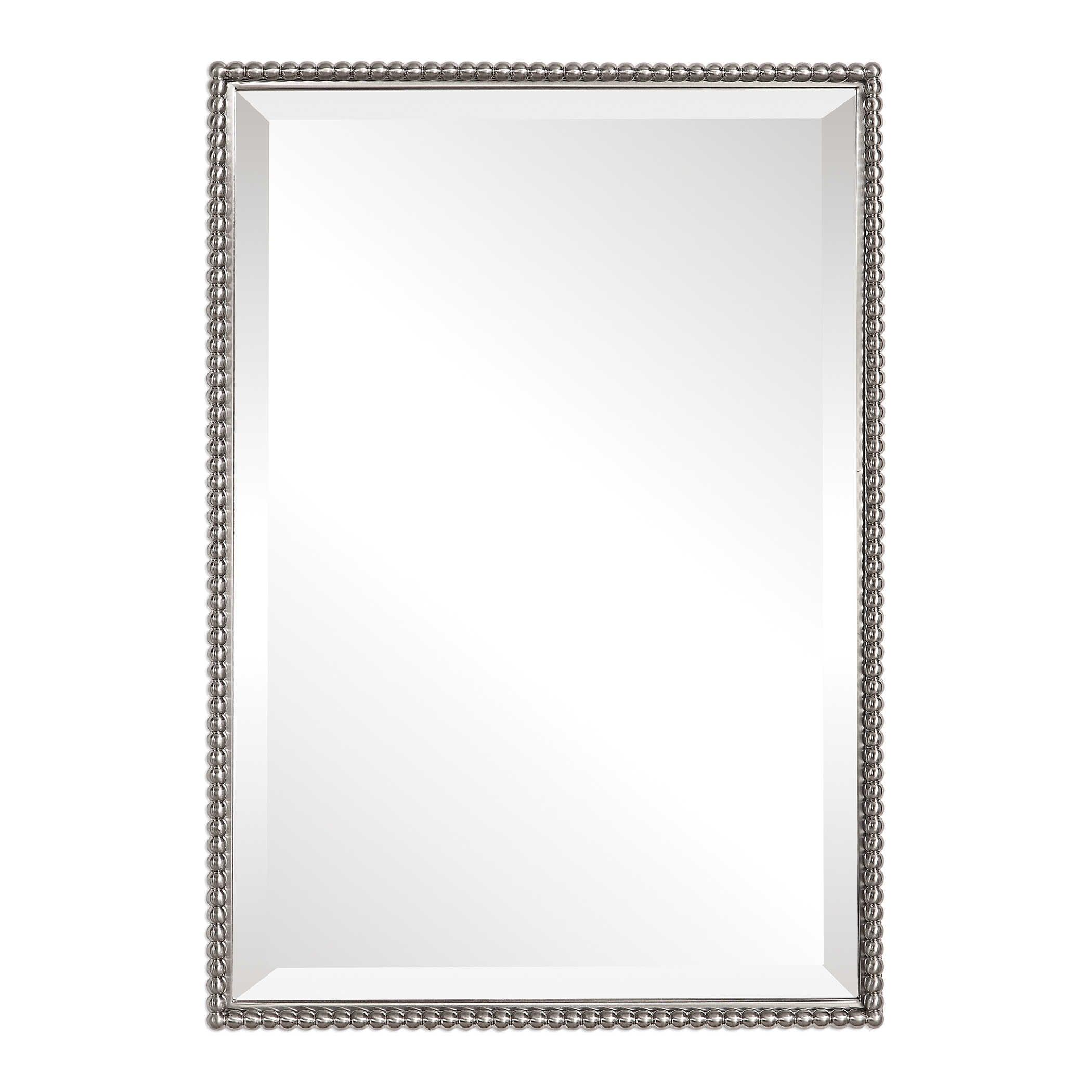 SHERISE BRUSHED NICKEL MIRROR - Frankwebs