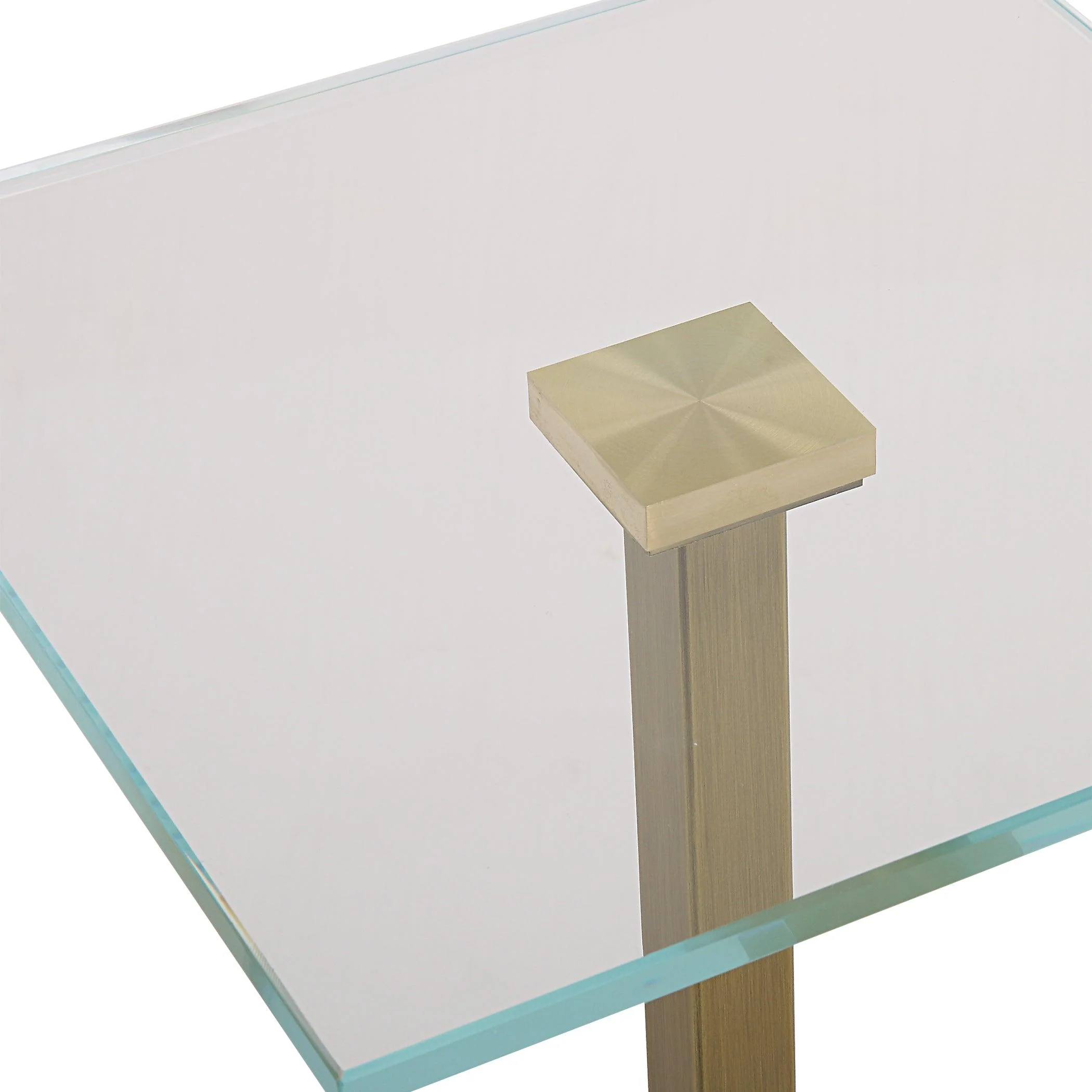 MILAN ACCENT TABLE, WHITE - Frankwebs
