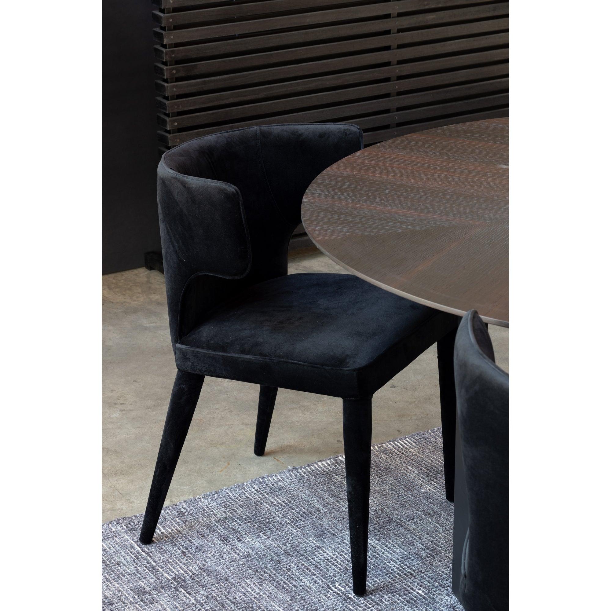 Jennaya Dining Chair Black - Frankwebs