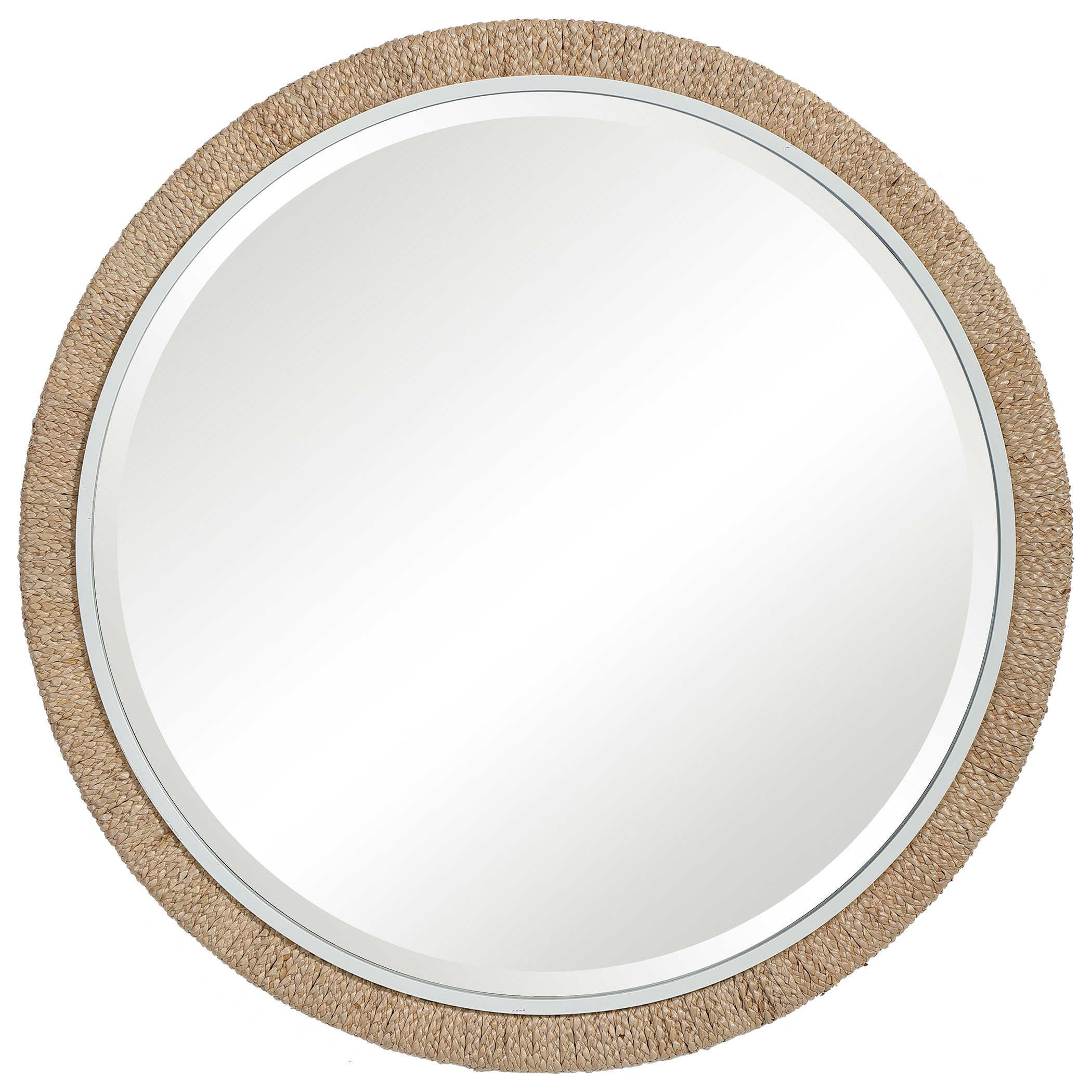 CARBET ROUND ROPE MIRROR - Frankwebs
