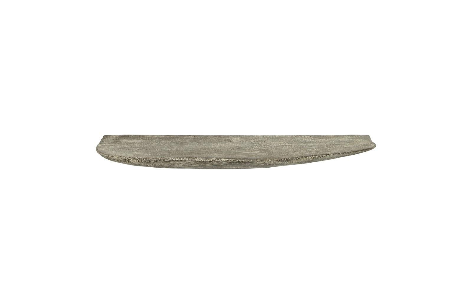 Floating Wall Shelf, Gray Stone, Small - Frankwebs