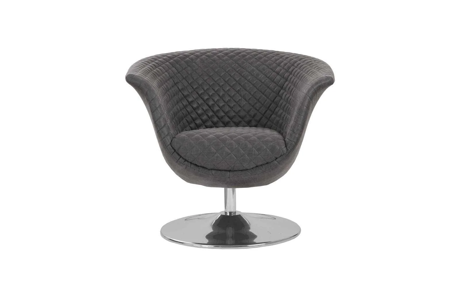 Autumn Swivel Chair, Vintage Dark Gray - Frankwebs
