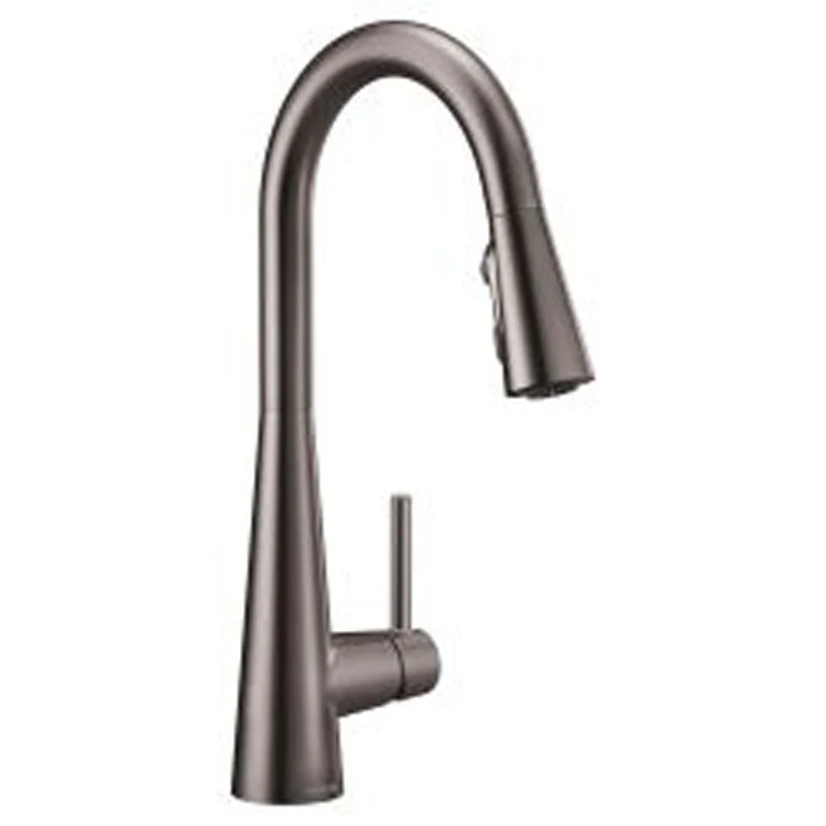Kitchen Faucet Sleek 1 Lever ADA Spot Resist Stainless High Arc 1/3 Hole 1.5 Gallons per Minute - Frankwebs