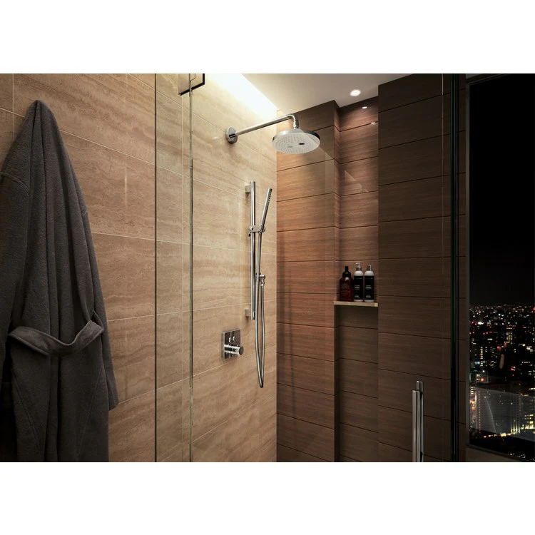 Handshower G 1 Function Cylindrical Polished Chrome Full Balanced Comfort Wave Technology 1.75 Gallons per Minute - Frankwebs