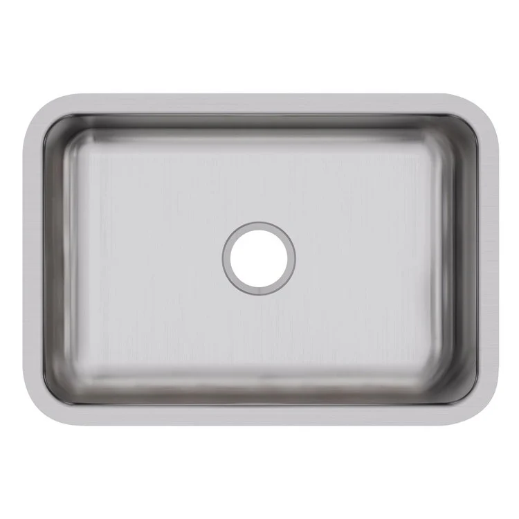Kitchen Sink Dayton 26.5 x 18.5 Inch Single Bowl Radiant Satin Undermount - Frankwebs