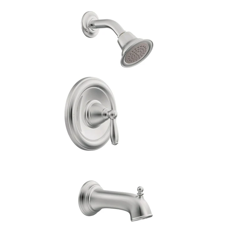 Tub and Shower Trim Brantford Posi-Temp Bulk Packed Eco-Performance 1 Lever Chrome ADA 1.75 Gallons per Minute - Frankwebs