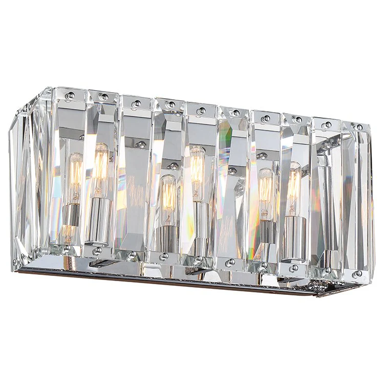 Coronette Three-Light Bathroom Vanity Fixture - Frankwebs