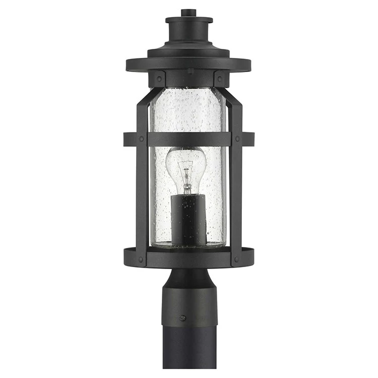 Haslett Single-Light Outdoor Post Lantern - Frankwebs