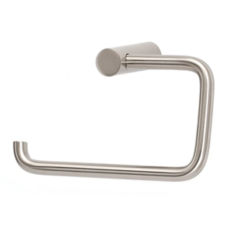Toilet Paper Holder Spa 1 Bath Single Post Satin Nickel Brass 5-1/2 Inch 2-1/8 Inch Wall Mount - Frankwebs