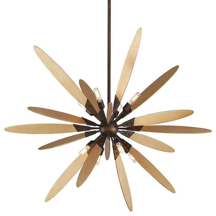 Dragonfly Eight-Light Small Pendant - Frankwebs