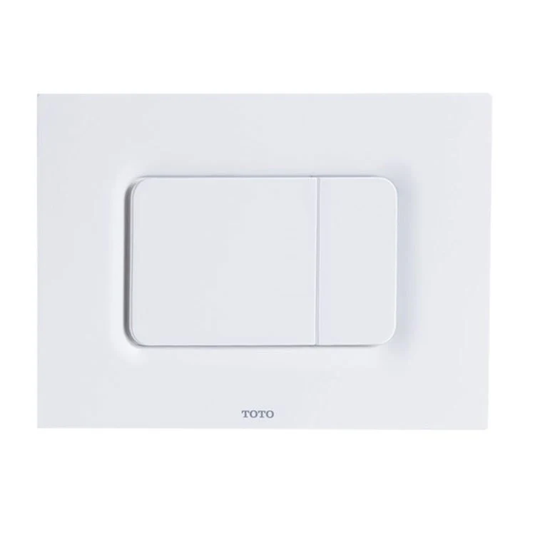 Basic Rectangular Dual-Button ABS Push Plate for WT172M Tank System - Frankwebs