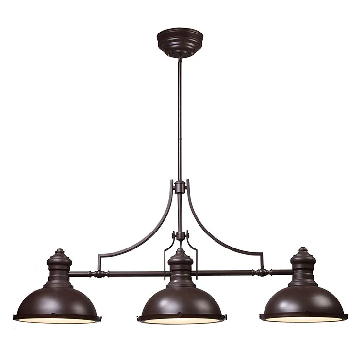 Chadwick Three-Light LED Billiard Chandelier - Frankwebs