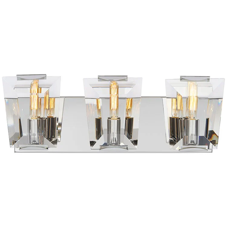 Castle Aurora Three-Light Bathroom Vanity Fixture - Frankwebs