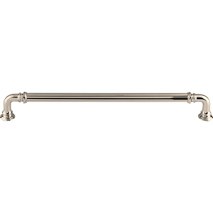 Pull Chareau Reeded Polished Chrome Zinc Alloy 9 Inch - Frankwebs