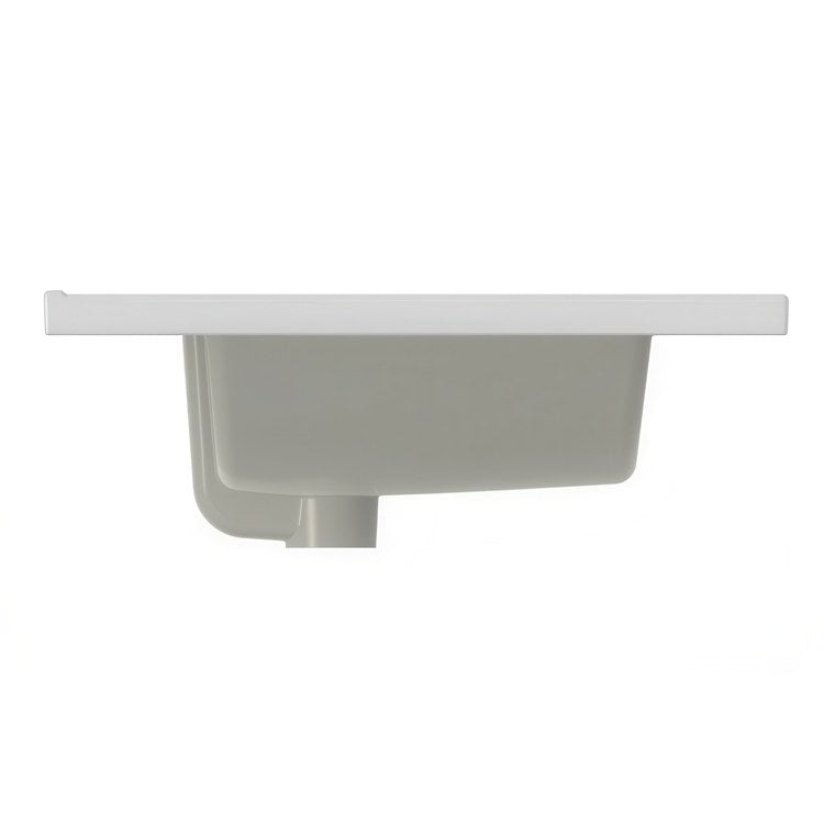 Vanity Top Ceramic Top Centerset 49 x 22 Inch White 8 Inch Spread Ceramic 3 Hole 3 Centimeter - Frankwebs