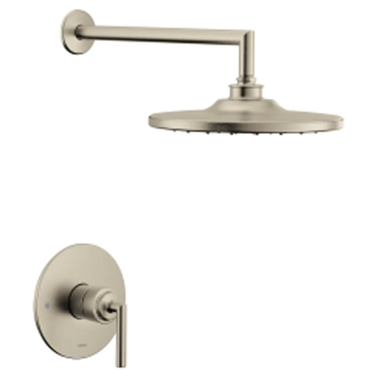 Shower Trim Arris M-Core 3 1 Lever Brushed Nickel ADA 2.5 Gallons per Minute 1 Function Rainshower - Frankwebs