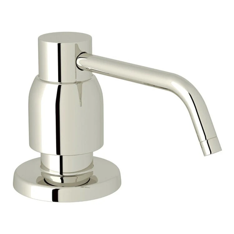 Soap Dispenser Holborn Polished Nickel Deck Mount Brass 16 Fluid Ounce - Frankwebs