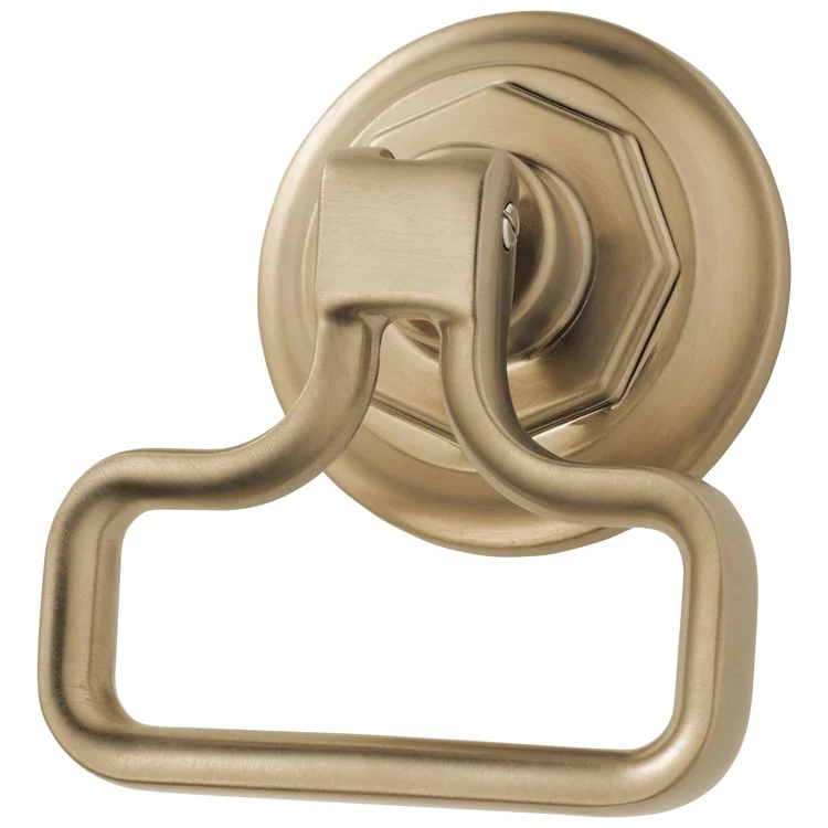 Knob Rook Knob for Drawer Brilliance Luxe Gold Metal 2-3/16 Inch 2-3/4 Inch 2-3/4 Inch - Frankwebs